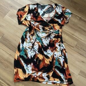 Short sleeved stretchy dresss